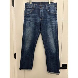 Citizens of Humanity Emerson Slim Boyfriend Jean, Button Fly, Low-Rise, Size 27